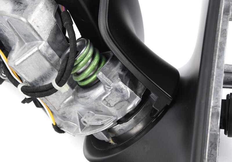 Espejo retrovisor exterior derecho calefactado con memoria OEM 51167282632 para BMW E92, E93. Original BMW.