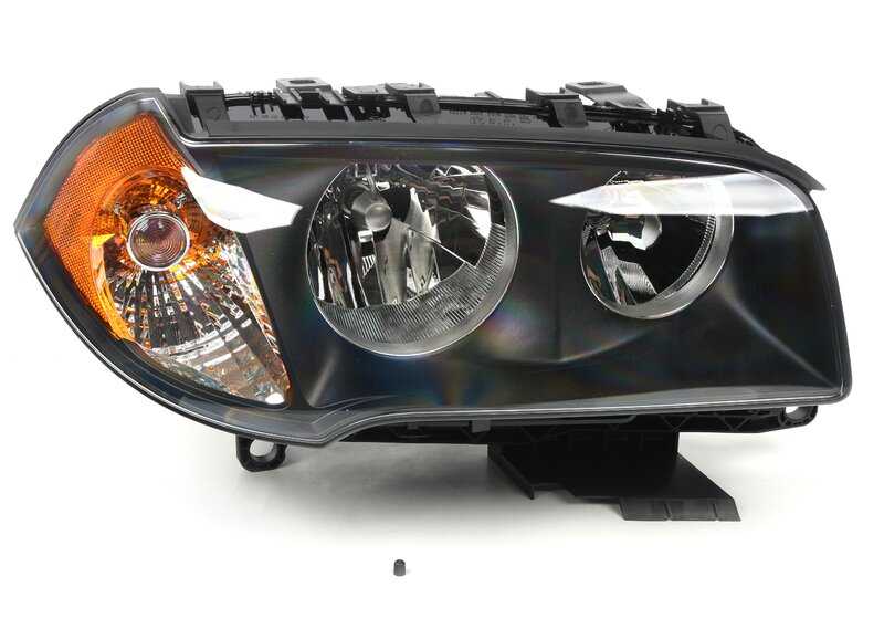Faro delantero derecho OEM 63123418424 para BMW X3 E83. Original BMW.