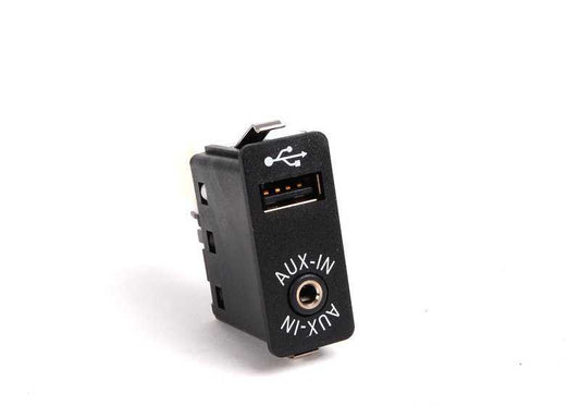 Original BMW USB/AUX Connection OEM 84109237653 for BMW E81, E82, E87, E88, E90, E91, E92, E93, E60, E61, F07, F10, F11, E63, E64, F06, F12, F13, F01, F02, F04, E84, F25, F26, E70, E71, E72, E89.