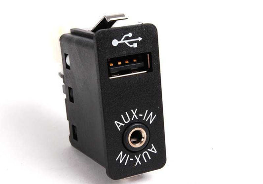 Original BMW USB/AUX Connection OEM 84109237653 for BMW E81, E82, E87, E88, E90, E91, E92, E93, E60, E61, F07, F10, F11, E63, E64, F06, F12, F13, F01, F02, F04, E84, F25, F26, E70, E71, E72, E89.