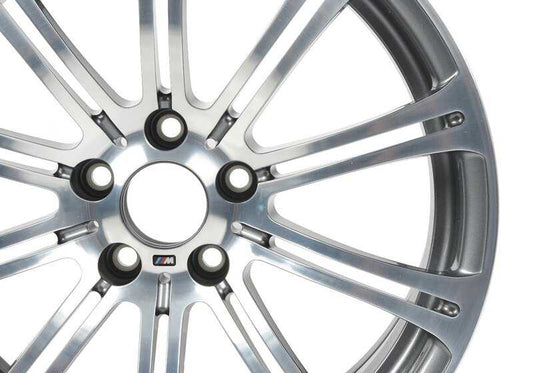 Alloy tire M double radio 220 OEM 36112283556 for BMW E90, E92, E93. Original BMW.