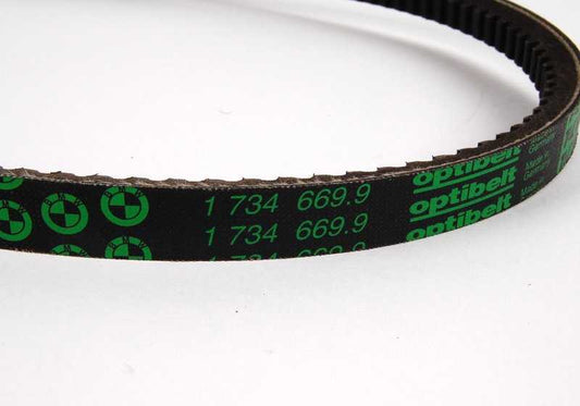 V-belt for BMW 3 Series E30 (OEM 64551734669). Genuine BMW