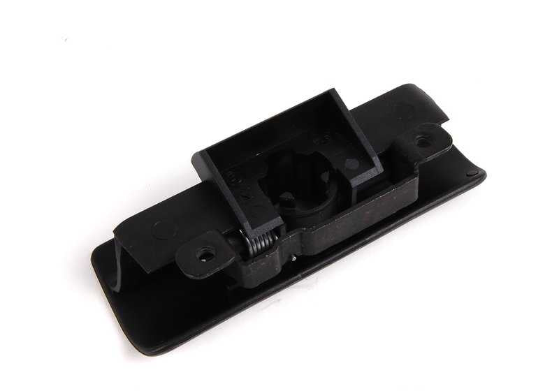 Cierre inferior de guantera OEM 51168163018 para BMW E46, E90, E90N, E91, E91N, E92, E92N, E39, X3 E83, E83N y X5 E53. Repuesto original BMW.