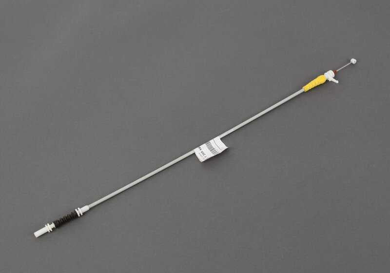 Cable interior (Bowden) para maneta exterior de puerta delantera OEM 51217268446 para BMW F21, F21N, F22, F22N, F23, F23N, F87, F87N. Original BMW.