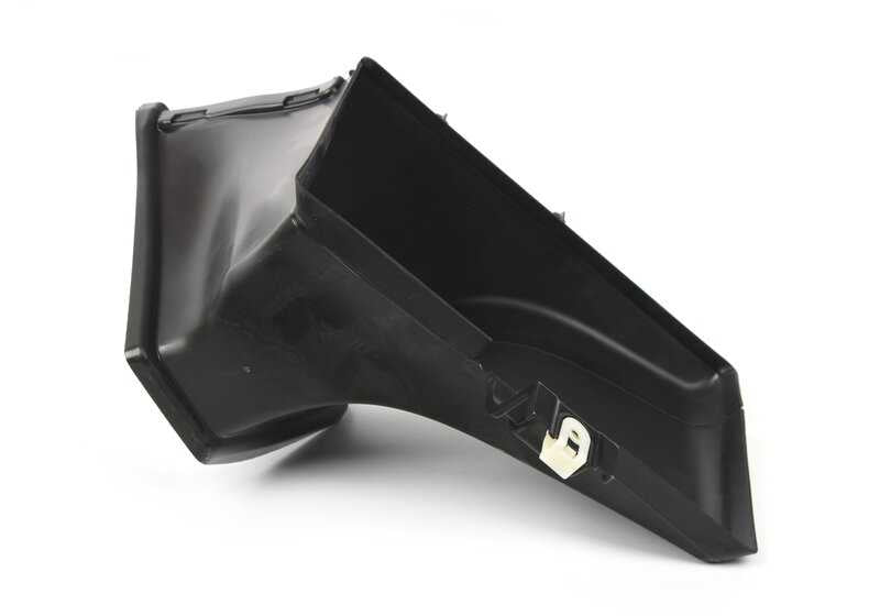 Condotta d'aria sinistra per il radiatore OEM 51748072093 per BMW G80, G80N, G81, G81N, G82, G82N, G83, G83N. BMW originale.