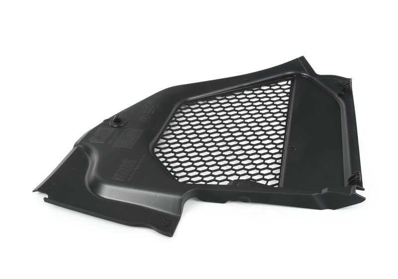 Cubierta plástica del vierteaguas (pieza 3) OEM 51717435322 para BMW F91, F92, F93, G14, G15, G16. Recambio original BMW.
