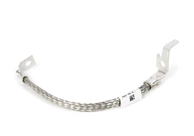 Cable de masa OEM 12428685943 para BMW G01, G02, G05, G06, G07, G18, F95, F96. Compatible con modelos como X3, X4, X5, X6 y X7. Original BMW.
