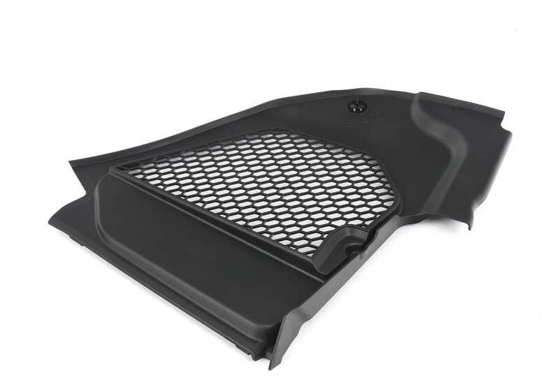 Cubierta plástica del vierteaguas (pieza 3) OEM 51717435322 para BMW F91, F92, F93, G14, G15, G16. Recambio original BMW.