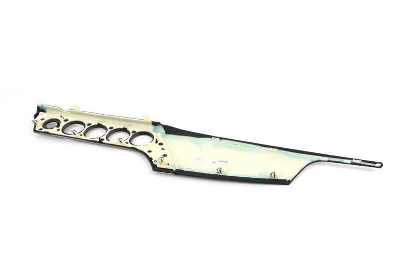 Moldura salpicadero aluminio carbono derecha OEM 51458049232 para BMW Z4 E89. Original BMW.