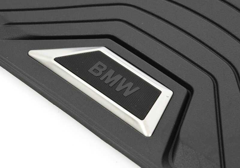 Alfombrillas delanteras impermeables OEM 51472473240 para BMW G20, G20N, G21, G21N, G22, G22N, G23, G23N, G26, G26N. Original BMW.