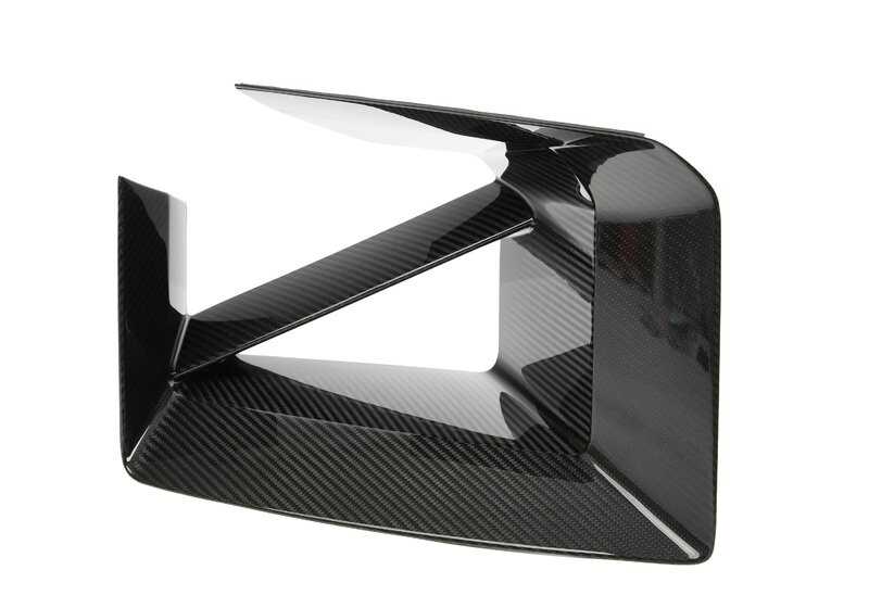 Toma de aire freno delantera carbono M Performance OEM 51115A44F42 para BMW Serie 2 G87 M2 (M211, M212, M221, M222). Pieza original BMW. Mejora estética y aerodinámica. Fácil montaje. Fabricada en carbono.