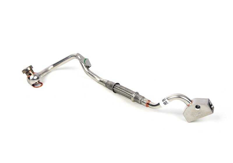 Tubería refrigerante OEM 11538841580 para BMW G30 (M550i xDrive, ALPINA B5) y G11 (750i). Compatible con motores N63B y N63R. Sistema de refrigeración del turbo. Original BMW.