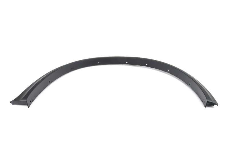 Moldura de paso de rueda delantero derecho OEM 51772452529 para BMW E70. Original BMW.
