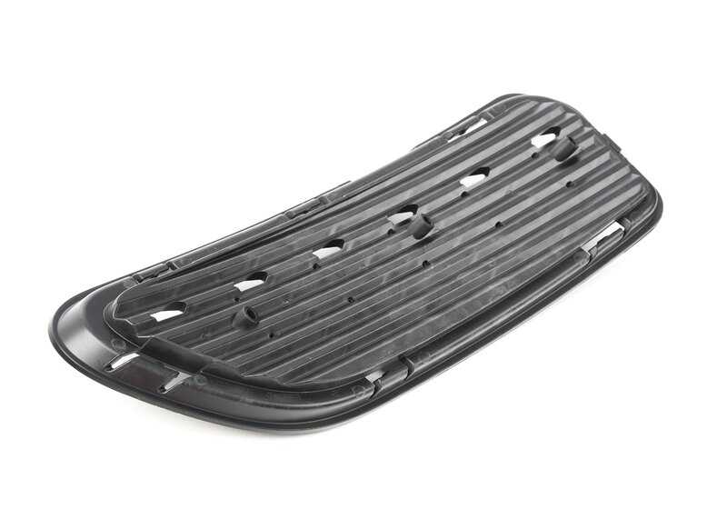 Rejilla lateral derecha OEM 51118038093 para BMW Z4 E89 (modelos sDrive18i, sDrive20i, sDrive23i). Pieza original BMW. Ideal para reemplazo en el paragolpes con paquete aerodinámico M.