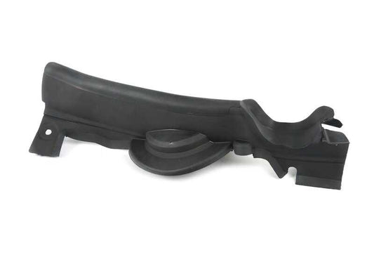 Junta de goma izquierda para capó delantero OEM 51767307863 para BMW F20. Compatible con todos los modelos F20: 114d, 116d, 118d, 120d, 125d, 114i, 116i, 118i, 120i, 125i. Pieza original BMW.