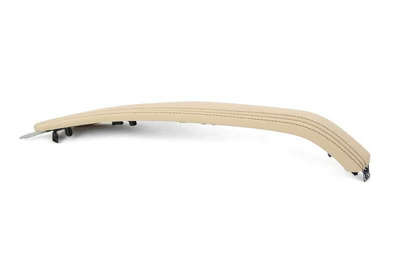Copertura interna Porta destra Hirter Beige OEM 51417491852 per BMW 5 G30 Y G31. Compatibile con i modelli 518D, 520D. BMW originale.