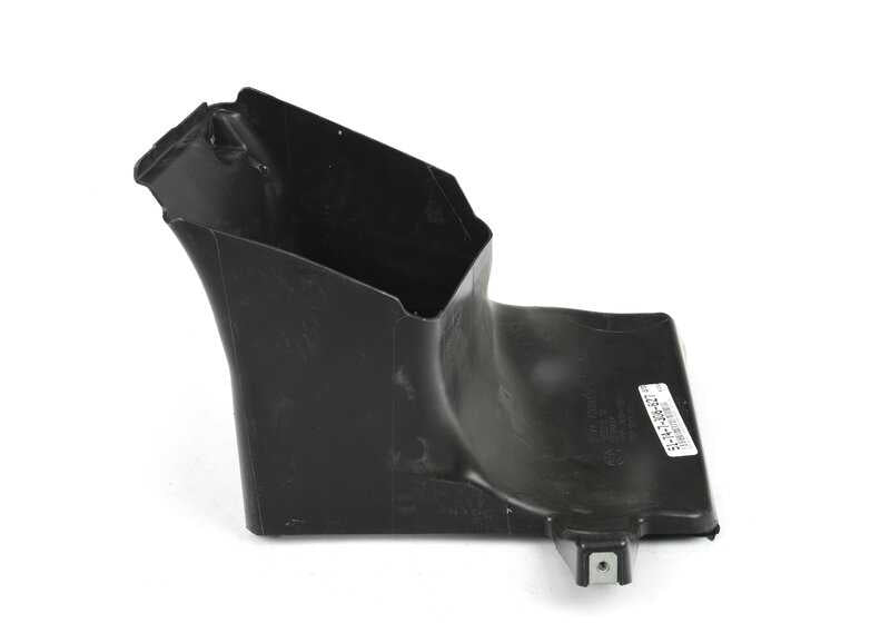 Conducto de aire izquierdo para radiador adicional OEM 51747308827 para BMW F01, F02. Original BMW.