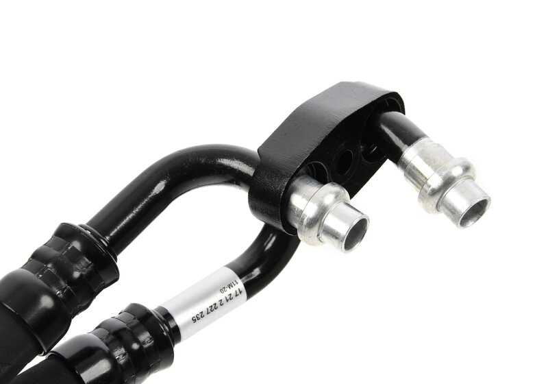 Tubería de enfriador de aceite OEM 17212227235 para BMW E36 y Z3. Original BMW.