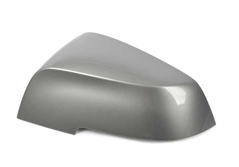 Tapa del retrovisor izquierdo pintada (Ferric Grey II) OEM 51168054977 para BMW F20, F21, F22, F23, F87. Original BMW.