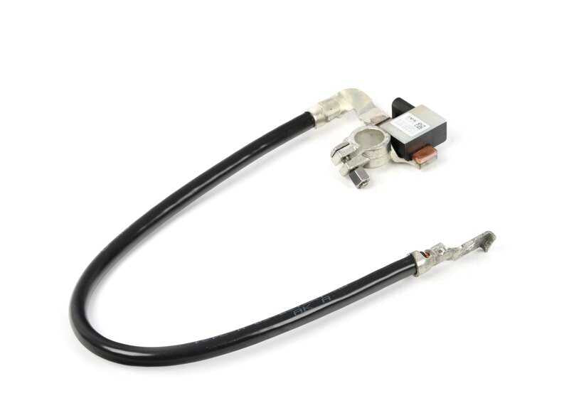 Cable de batería negativo OEM 61217620566 para BMW E63, E64. Original BMW.