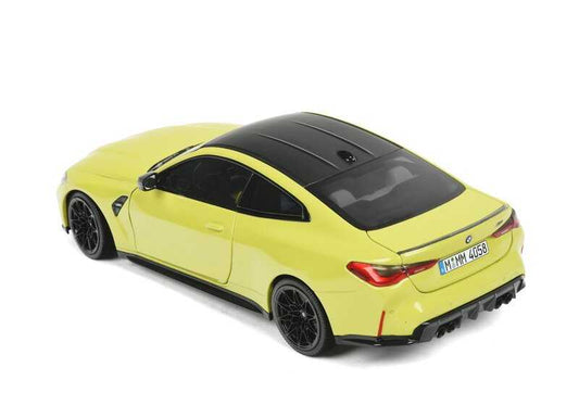 BMW M3 G80 Blue Miniature (1:18 scale) OEM 80435A51949. Original BMW.