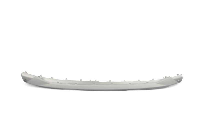 Embellecedor inferior del parachoques delantero OEM 51115A0DB81 para BMW X1 U11 y U12. Pieza original BMW.