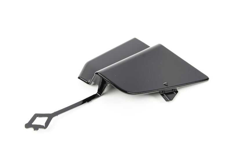 Tapa embellecedora gancho remolque imprimada OEM 51115A45EE1 para BMW X3 (G01N, G08F, G08N) y X4 (G02N). Recambio original BMW.