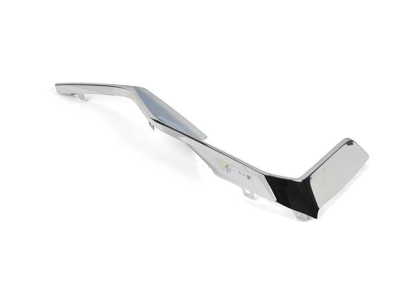 Moldura decorativa delantera izquierda OEM 51117470329 para BMW X7 {G07 xDrive30d, xDrive40d, xDrive40i, xDrive50i}. Original BMW.