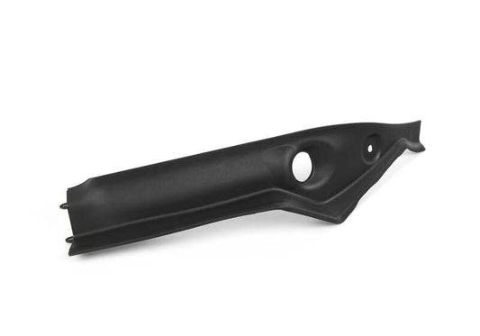 Tapa embellecedora canaleta agua derecha OEM 51495A06D98 para BMW X3 F97N, G01N, G08F, G08N. Pieza original BMW.