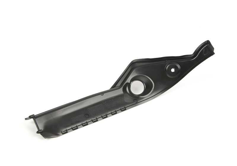 Tapa embellecedora canaleta agua derecha OEM 51495A06D98 para BMW X3 F97N, G01N, G08F, G08N. Pieza original BMW.