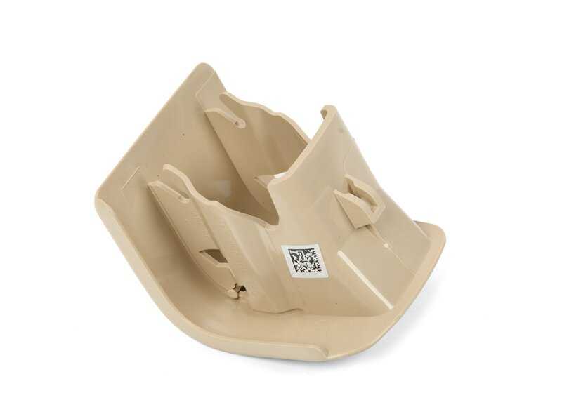Tapa embellecedora ISOFIX izquierda OEM 52207474107 para BMW G01, G02. Original BMW.