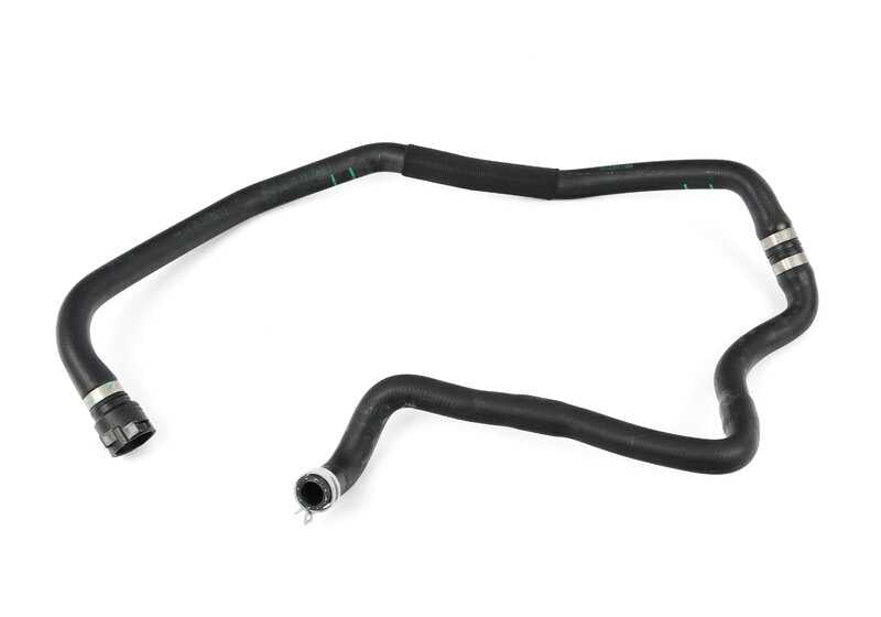 OEM refrigerant hose 64219242077 for BMW Z4 E89. It conducts the radiator fluid to the engine. Original BMW spare.