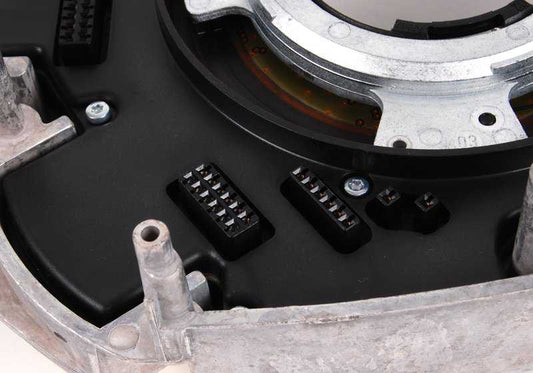 Unidade de interruptor do eixo de direção OEM 61319136898 para BMW Série 5 E60, E61 e Série 6 E63, E64. BMW genuíno.