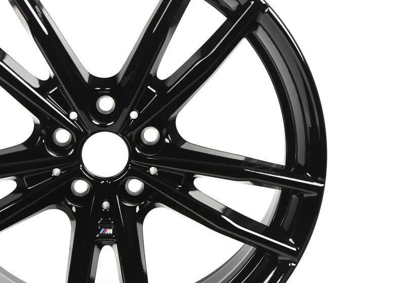 Pneumatici in lega da 19 "M" M 791 OEM NERO 36118090094 per BMW G20, G20N, G21, G21N, G22, G23, G26, G28, G42. BMW originale.