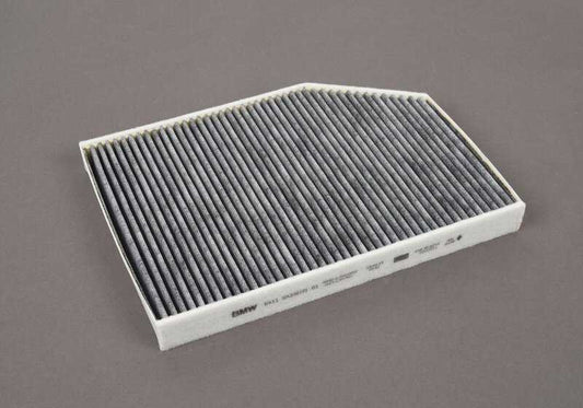 OEM 64115A2AD31 antiparticles filter for BMW Series 2 (G42, G87), Series 3 (G20, G21, G28, G80, G81), Series 4 (G22, G23, G26, G82, G83), X3 (F97, G01, G08), X4 (F98, G02), Z4 (G29). Original BMW.