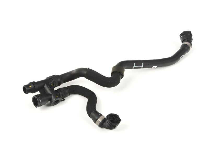 Tubo de retorno refrigerante OEM 17129894753 para BMW X3 G01, G01N, G08 y X4 G02. Original BMW.