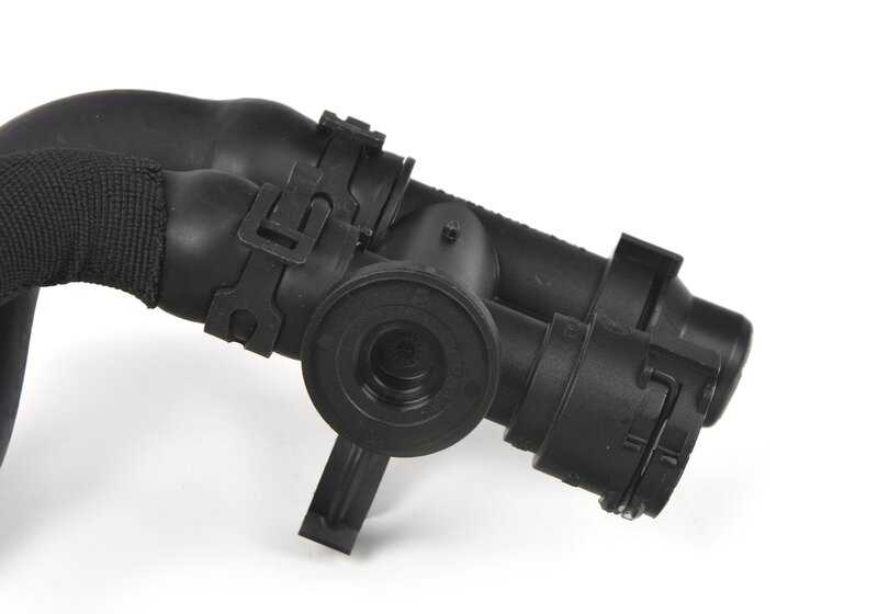 Tubo de retorno refrigerante OEM 17129894753 para BMW X3 G01, G01N, G08 y X4 G02. Original BMW.