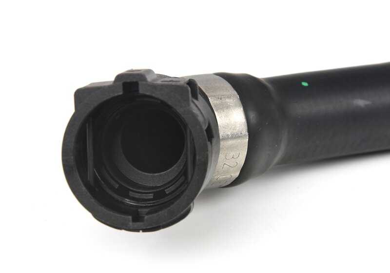 Tubo de retorno refrigerante OEM 17129894753 para BMW X3 G01, G01N, G08 y X4 G02. Original BMW.