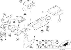 Panel de puerta delantero izquierdo OEM 51487893673 para BMW Serie 3 E36, Z3 E36. Original BMW.