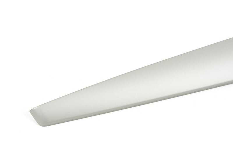 Embellecedor salpicadero acabado plata mate OEM 51459197215 para BMW E81, E82, E87, E88. Pieza original BMW.