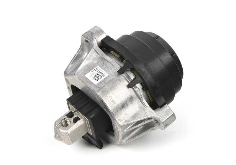 Soporte motor izquierdo OEM 22116860475 para BMW G30, G12, G05 (modelos 545e, 745Le, X5 xDrive45e y 50e). Sustitución original BMW.