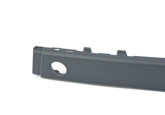 Central rear molding for bumper with PDC OEM 51127042568 for BMW 7 E65 Series {730d, 730i, 735i, 740d, 745i} (2001–2005). Original BMW.