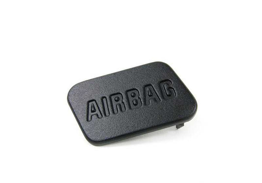 Tapa embellecedora airbag izquierdo OEM 51418413215 para BMW E36, Z3. Original BMW.