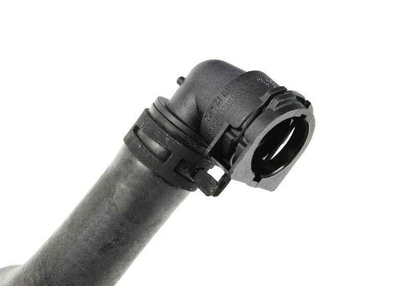 Manguito de retorno de refrigerante OEM 11539804600 para MINI R60 y R61 {Cooper, Cooper S, Cooper ALL4}. Compatible con motores N18. Original MINI.
