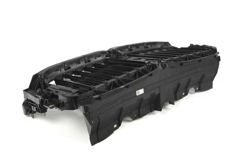 Conducto de aire superior con control de compuertas OEM 51749853855 para BMW X7 G07, xDrive40d, xDrive40i, M60i y ALPINA XB7 (producción 08/2022 - 07/2027). Original BMW.