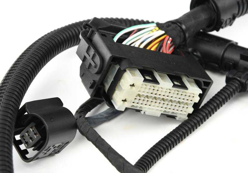 Cableado sensor motor OEM 12517596927 para BMW F10, F11, F18, F18N, F01, F01N, F02, F02N, F25. Repuesto original BMW.