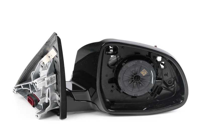 Retrovisor derecho con cámara Top View y memoria Shadow-Line OEM 51165A30B92 para BMW X5 G05 y X7 G07. Compatible con versiones xDrive30d, 40d, 40i, 50e. Original BMW.