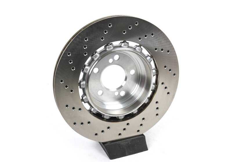Belüftete Bremsscheibe OEM 34207889668 für BMW F87 M2, F87 M2 -Wettbewerb, F80 M3. Original BMW.