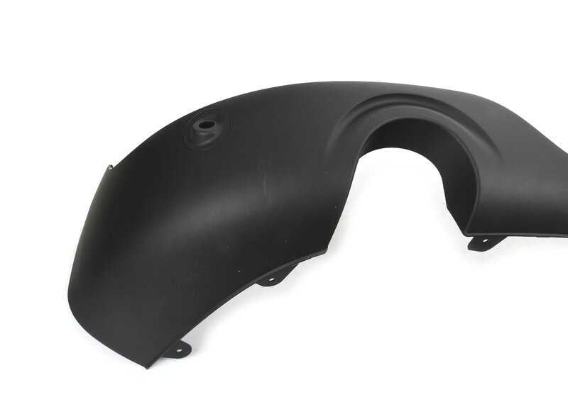 Bande noire inférieure arrière OEM 51127422882 pour Mini Clubman F54, F54 LCI (2015-2024). Mini d'origine.