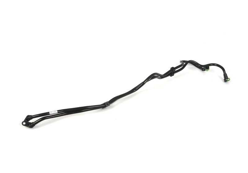 Tubo de refrigeración de aceite de cambio OEM 17227601755 para BMW F25 y F26. Repuesto original BMW.